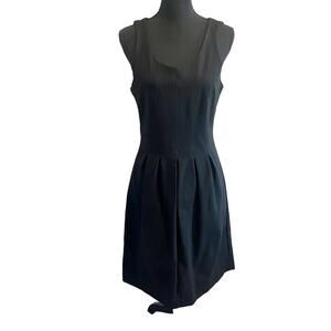 J Crew Fit & Flare Ponte Knit Dress Sleeveless Size 8